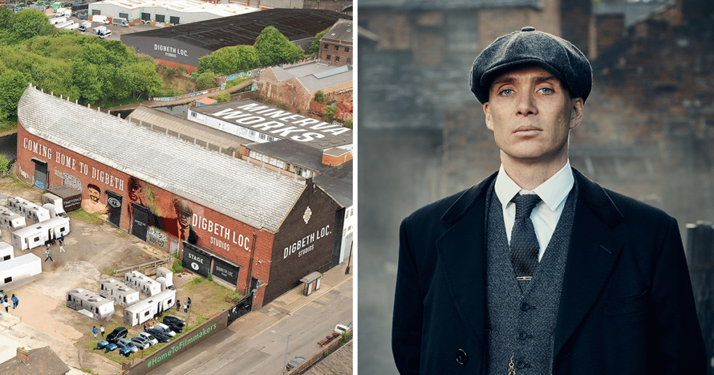 Second location, when Gordon Ramsay moved to Birmingham, where is masterchef filmed and Peaky Blinders also.